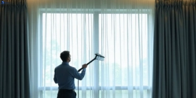Commercial curtain stain removal service balaclava-vic hotels offices restaurants