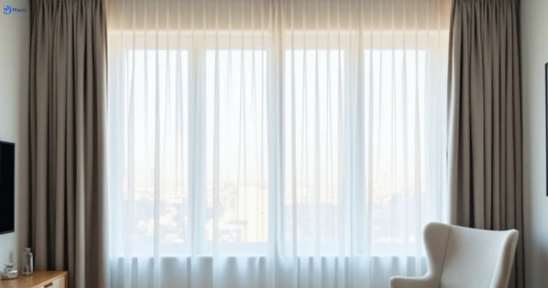 Restored vibrant drapes in balaclava-vic QLD after Matty Curtain Cleaning